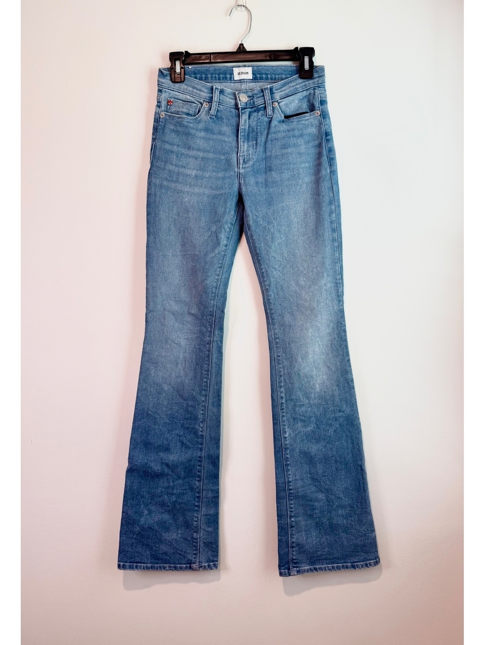 Hudson Love Bootcut Light Blue Denim Jeans Size 25